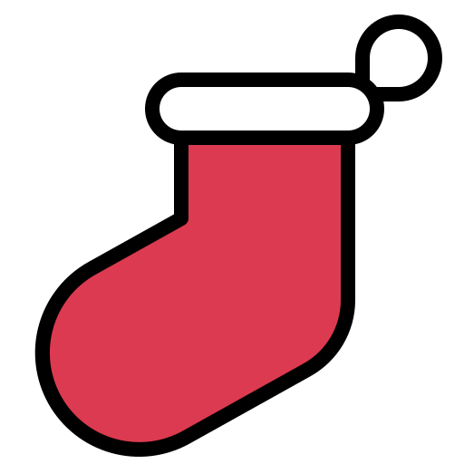 Christmas sock Generic Outline Color icon