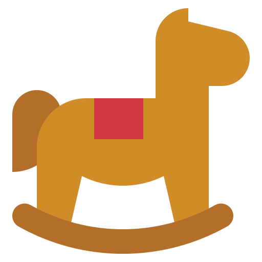 schaukelpferd Generic Flat icon