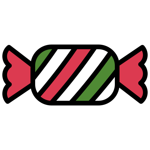 weihnachtsbonbons Generic Outline Color icon