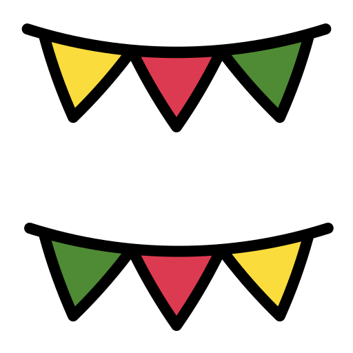 guirlande Generic Outline Color icoon