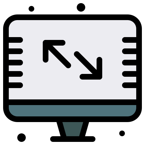 bildschirm Generic Outline Color icon