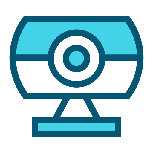 Webcam Generic Blue icon