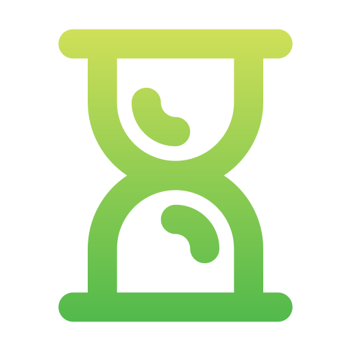모래 시계 Generic Gradient icon
