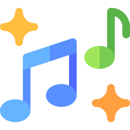 Song Basic Rounded Flat icon