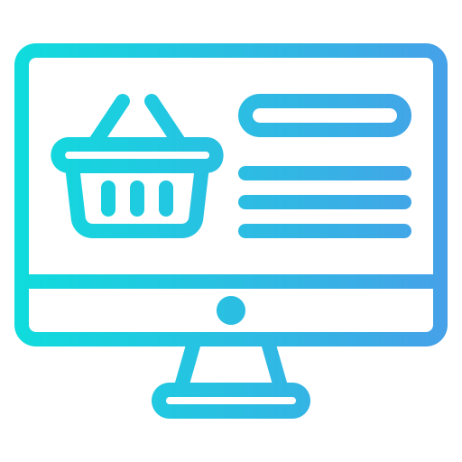 Online shopping Generic Gradient icon