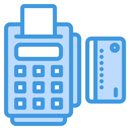 pos terminal Generic Blue icono