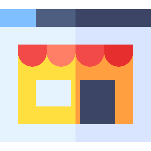 Marketplace Basic Straight Flat icon