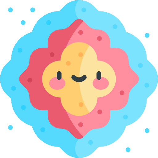 rangoli Kawaii Flat ikona