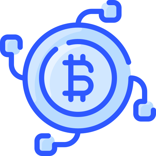 bitcoin Vitaliy Gorbachev Blue icoon