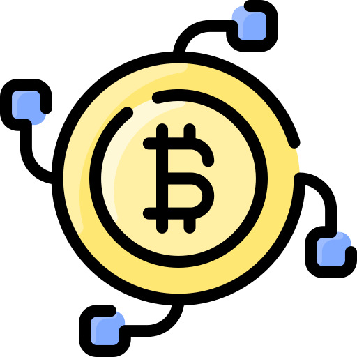 bitcoin Vitaliy Gorbachev Lineal Color icono