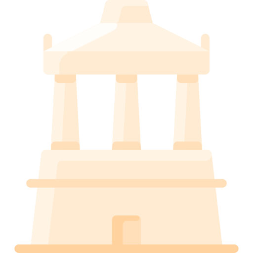mausoleo de halicarnaso Vitaliy Gorbachev Flat icono