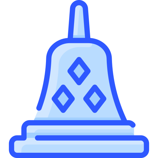 ボロブドゥール Vitaliy Gorbachev Blue icon