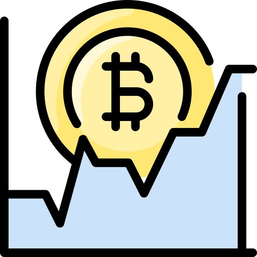 bitcoin Vitaliy Gorbachev Lineal Color icono