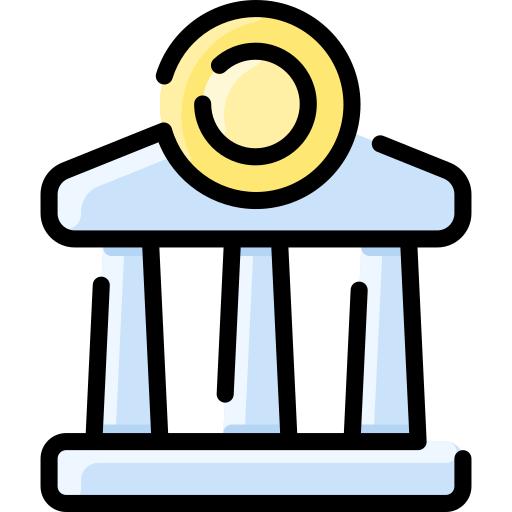 銀行 Vitaliy Gorbachev Lineal Color icon