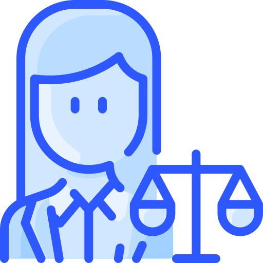 Lawyer Vitaliy Gorbachev Blue icon