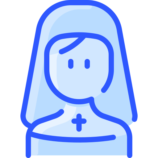 freira Vitaliy Gorbachev Blue Ícone