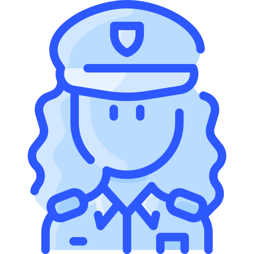 police Vitaliy Gorbachev Blue Icône
