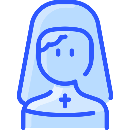 siostra zakonna Vitaliy Gorbachev Blue ikona