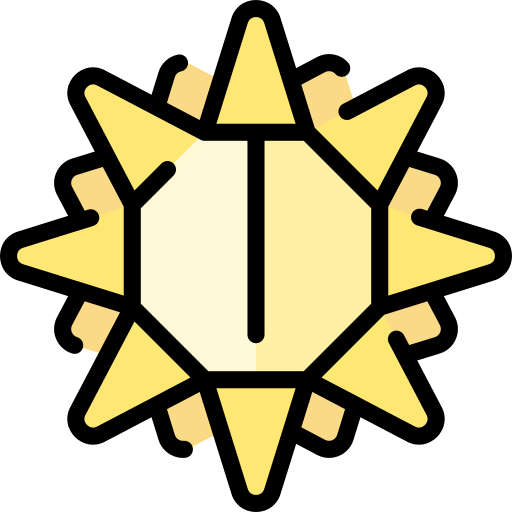 太陽 Vitaliy Gorbachev Lineal Color icon