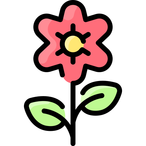 flor Vitaliy Gorbachev Lineal Color icono