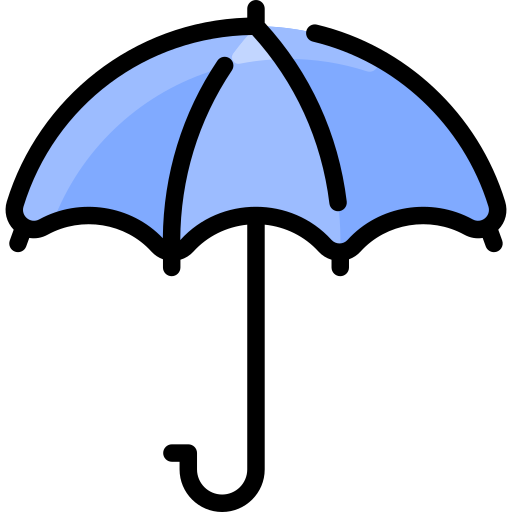 Umbrella Vitaliy Gorbachev Lineal Color icon