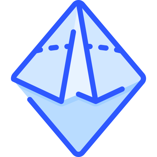 origami Vitaliy Gorbachev Blue ikona
