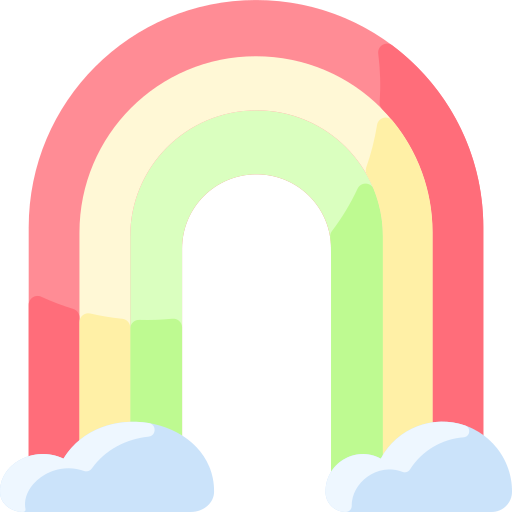 Rainbow Vitaliy Gorbachev Flat icon