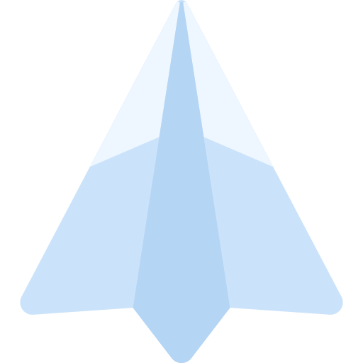 avion de papel Vitaliy Gorbachev Flat icono