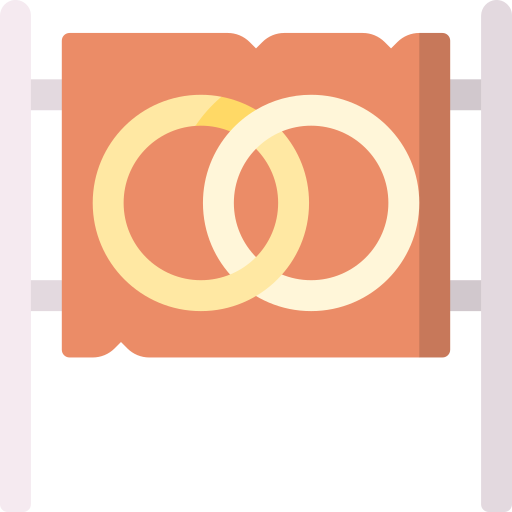 signo de boda Special Flat icono