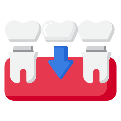 opieka dentystyczna Flaticons Flat ikona