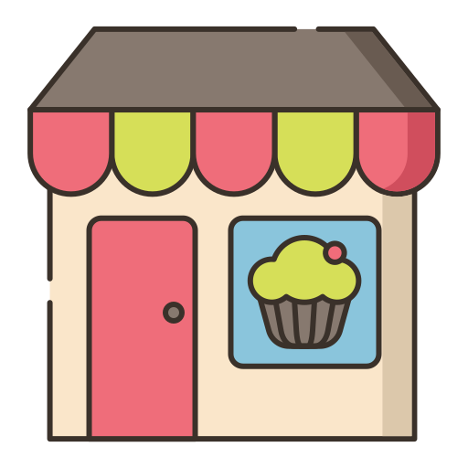 cafe Flaticons Lineal Color icon