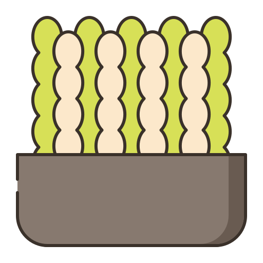 paluszki chlebowe Flaticons Lineal Color ikona