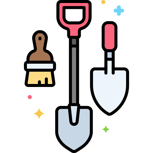 Archaeology Flaticons Lineal Color icon