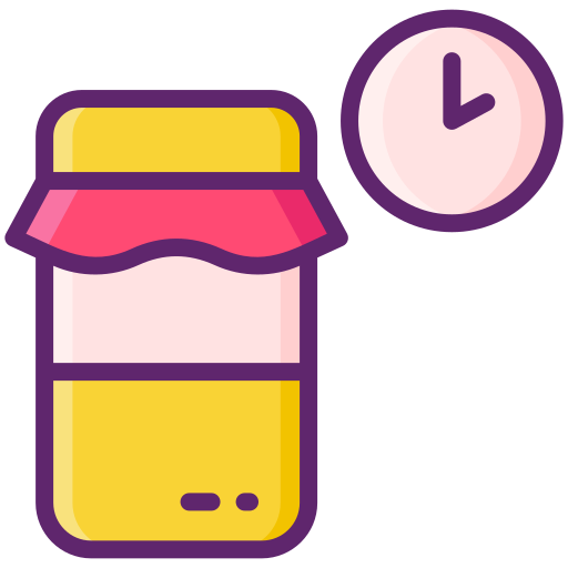 fermentacja Flaticons Lineal Color ikona