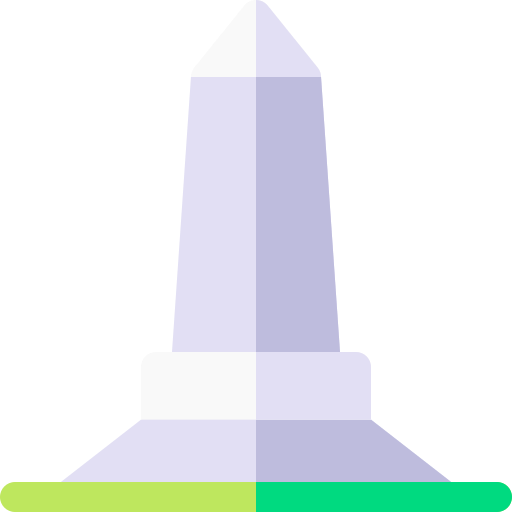 monument de wellington Basic Rounded Flat Icône