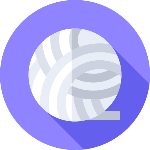 Yarn Flat Circular Flat icon