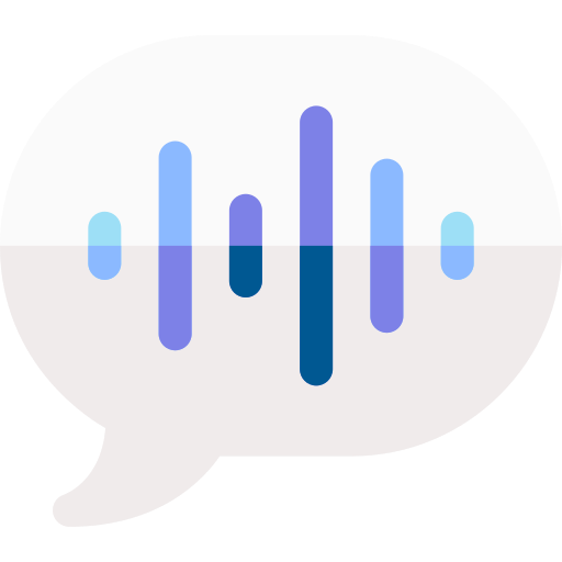 Voice Basic Rounded Flat icon