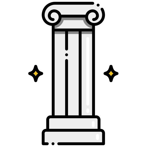 columna Flaticons Lineal Color icono