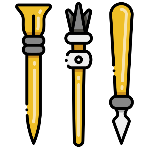 stylus Flaticons Lineal Color Ícone