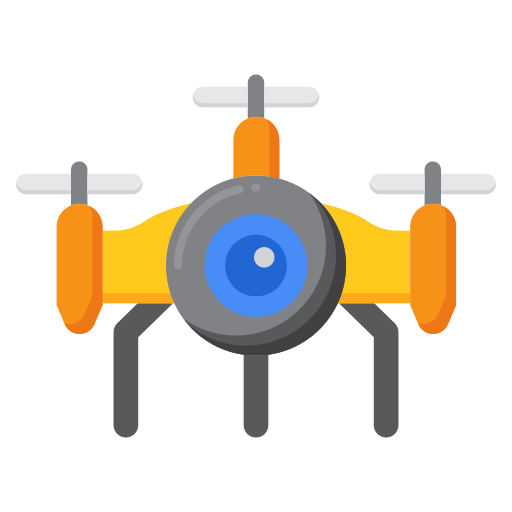 drone Flaticons Flat Icône