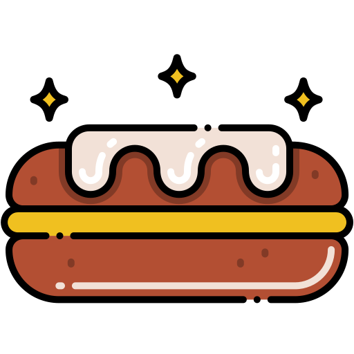 eclair Flaticons Lineal Color icoon