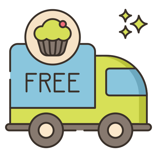 Free delivery Flaticons Lineal Color icon
