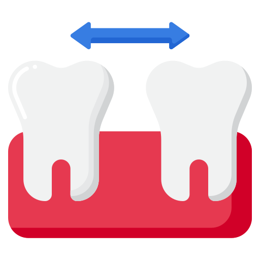 dientes Flaticons Flat icono
