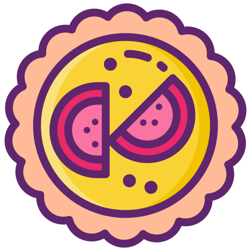 quiche Flaticons Lineal Color ikona