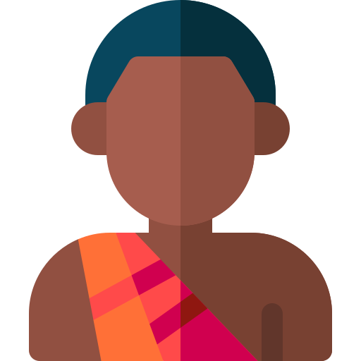 Maasai Basic Rounded Flat icon