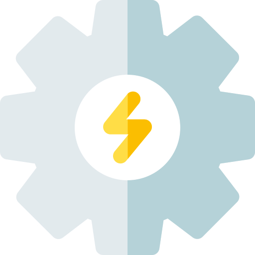 Power Basic Rounded Flat icon
