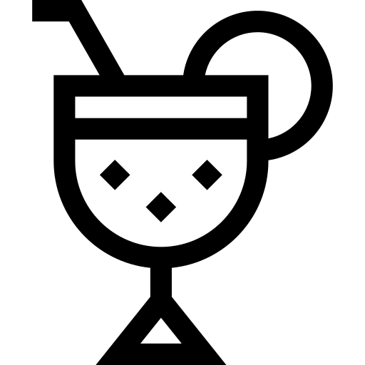 limonade Basic Straight Lineal Icône