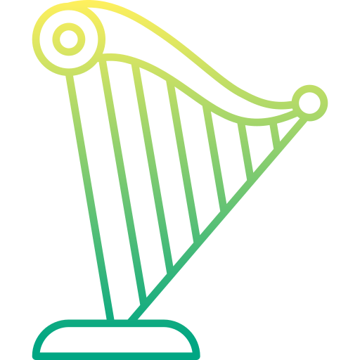 Harp Generic Gradient icon