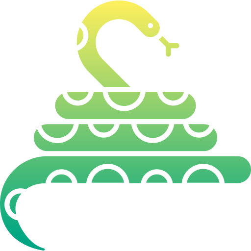 Змея Generic Flat Gradient иконка