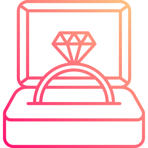 ダイアモンドの指輪 Generic Gradient icon